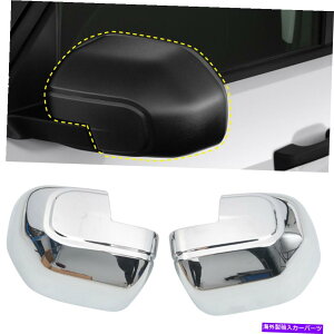 N[Jo[ tH[huRX|[cCX430 2021-2022̃NGNXeAobN~[~[Jo[ Chrome Exterior Rearview Side Mirror Cover For Ford Bronco Sport CX430 2021-2022