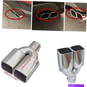 N[Jo[ 2.5 "jo[TXeXX`[CbgJ[e[ApCv`bv}t[Jo[GL][Xg 2.5"Universal Stainless Steel Inlet Car Tail Rear Pipe Tip Muffler Cover Exhaust