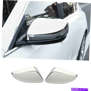 N[Jo[ NIbNXz[Ar[TChhA~[Jo[2PC̓LfbNCT5 CT6ɓKĂ܂ Chrome Ox Horn Rear View Side Door Mirror Cover 2PCS Fit For Cadillac CT5 CT6