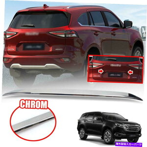�N���[���J�o�[ ���A�e�[���Q�[�g�J�o�[�g�����N�������ׂĂ̐V����isuzu mu-x mux ls 2021-2022 Rear Tailgate Cover Trim Chrome For All New Isuzu MU-X MUX LS 2021-2022�y���s�A���i�z