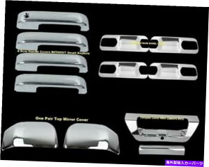 N[Jo[ tH[hF-150 15-16N~[4hAnhv[ge[Q[gJJo[WO For Ford F-150 15-16 Chrome Mirror 4 DOOR HANDLE PLATE TAILGATE CAMERA COVERS WO