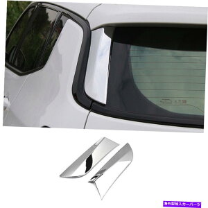N[Jo[ AEBhETChs[Jo[gABSN2PC̓W[vRpX2017-20ɓKĂ܂ Rear Window Side Pillar Cover Trim ABS Chrome 2PCS Fit For Jeep Compass 2017-20