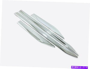�N���[���J�o�[ 4PCS ABS Chrome�T�C�h�{�f�B���[���f�B���O�g���^RAV4 2019-2020�̃g�����J�o�[ 4pcs ABS Chrome Side Body Molding Trim Cover For Toyota RAV4 2019-2020�y���s�A���i�z