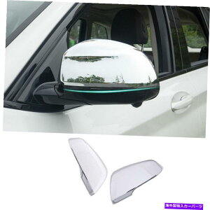 �N���[���J�o�[ BMW X1 F48 2016-2021 ABS Chrome Exterior Revering Mirror Decor Cover Trim For BMW X1 F48 2016-2021 ABS Chrome Exterior Reversing Mirror Decor Cover Trim�y���s�A���i�z