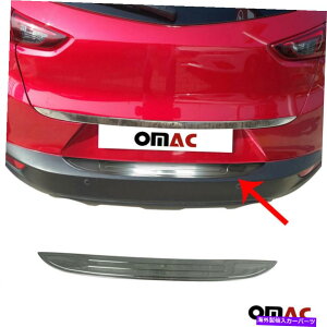 N[Jo[ _[NNAop[gNVVJo[K[hS.Steel for Mazda CX3 2015-2021 Dark Chrome Rear Bumper Trunk Sill Cover Guard S.Steel For Mazda CX3 2015-2021