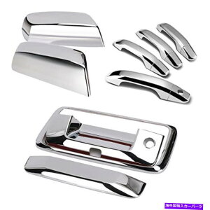 N[Jo[ NhAnh+㔼~[Jo[+Jz[COŃe[Q[gJo[... Chrome Door Handles+Top Half Mirror Covers+Tailgate Cover with Camera Hole Co...