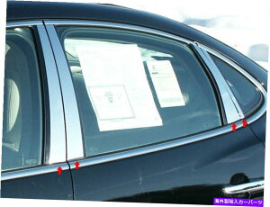 N[Jo[ XeXN̓e8PCSrCbNNXQAAJo[05-09 Stainless Chrome Pillar Posts 8PCS QAA Pillar Covers FOR Buick Lacrosse 05-09