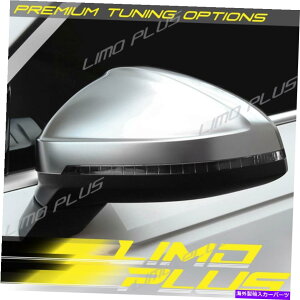 N[Jo[ AEfBA4 B9 S4 RS4 A5 S5 RS5 W/O[AVXgp̃}bgN~[Jo[Lbv Matte Chrome Mirror Cover Caps for Audi A4 B9 S4 RS4 A5 S5 RS5 W/O Lane Assist