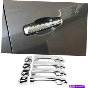 �N���[���J�o�[ Lexus LX570 2016-2021�N�����̊O���̃X�}�[�g�h�A�n���h���J�o�[�g����8pcs Fit For Lexus LX570 2016-2021 Chrome Outside Smart Door Handle Cover Trim 8pcs�y���s�A���i�z