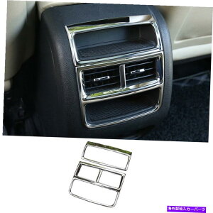 N[Jo[ LfbNXT5 2017-2021AGAAEgbgxgJo[gN`^2PCS For Cadillac XT5 2017-2021 Rear Air Outlet Vent Cover Trim Chrome Titanium 2PCS