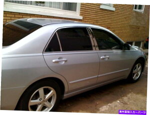 N[Jo[ Honda Accord 2003-2007Chrome Pillar PostJo[i6Zbgj CHROME PILLAR POST COVERS FOR HONDA ACCORD 2003-2007 (6PC SET)
