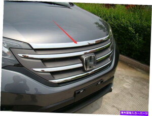 N[Jo[ 2012N2013N2014Nz_CRV CR-VNtgwbhGWbhOJo[g For 2012 2013 2014 Honda CRV CR-V Chrome Front Head Engine Lid Grill Cover Trim