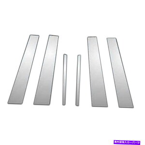 N[Jo[ 04-10 BMW X-36PC Chrome Pillar|XgJo[ 6Pc Chrome Pillar Post Covers for 04-10 Bmw X-3