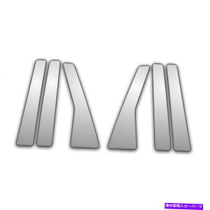 N[Jo[ 6PC Chrome Pillar PostJo[2010-2016{{XC60̃Jo[ 6Pc Chrome Pillar Post Covers for 2010-2016 Volvo Xc60