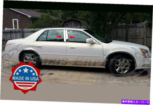 N[Jo[ 2006-2013 Cadillac DTS 4PC CHROME PILLAR POST TRIMXeXX`[hAJo[ 2006-2013 Cadillac DTS 4Pc Chrome Pillar Post Trim Stainless Steel Door Cover