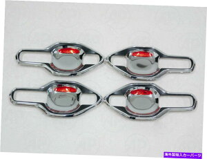 �N���[���J�o�[ Chrome�n���h���{�E���C���T�[�g4PCS�t�B�b�gISUZU MUX MU-X 2016-2018 Chrome Handle Bowl insert 4Pcs Fit Isuzu Mux MU-X 2016-2018�y���s�A���i�z