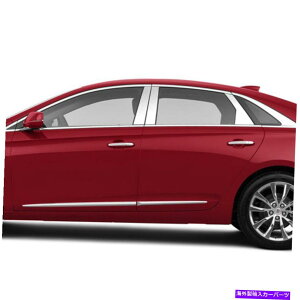 N[Jo[ Chrome Pillar PostJo[2013-2019 Cadillac XTS 6s[X Chrome Pillar Post Covers for 2013-2019 Cadillac XTS 6 Pieces