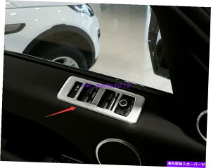 N[Jo[ ABSN[CeAEBhEXCb`plJo[W[o[X|[c14-2017̃g ABS Chrome Interior Window Switch Panel Cover Trim For Range Rover Sport 14-2017