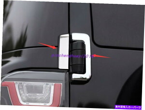 �N���[���J�o�[ 2PCS ABS Chrome Tailgate Hinge Toyota FJ Cruiser 2007-2020�̑����J�o�[ 2PCS ABS Chrome Tailgate hinge decorative cover For Toyota FJ Cruiser 2007-2020�y���s�A���i�z