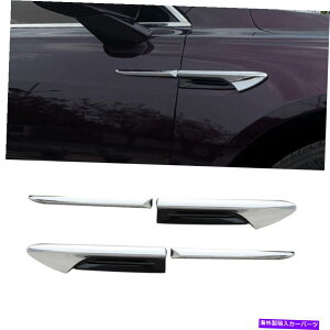 N[Jo[ NtF_[TChGAAEgbgJo[grCbNNX2016-2019ɂ҂ Chrome Fender Side Air Outlet Cover Trim 4PCS Fit For Buick Lacrosse 2016-2019