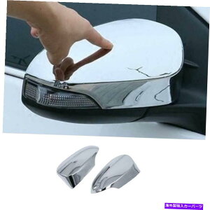 N[Jo[ g^CHR 2018-2022 ABS ChromeobN~[Jo[g2PCSɓKĂ܂ Fit For Toyota CHR 2018-2022 ABS Chrome Rearview Mirror Cover Trim Decor 2PCS