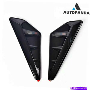 �N���[���J�o�[ *�T�C�h�}�[�J�[�t�F���_�[�G�A�E�B���O�x���g�g����M�J�o�[Chrome for BMW 2019-2021 x5 * Side Marker Fender Air wing Vent Trim M Cover Chrome for BMW 2019-2021 X5�y���s�A���i�z