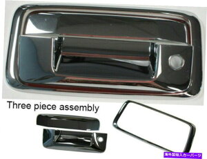 クロームカバー QAA DH54183ステンレステールゲートハンドルカバー2 PCセット2014-2018シルバラード QAA DH54183 Stainless Tailgate Handle Cover 2 Pc Set For 2014-2018 Silverado