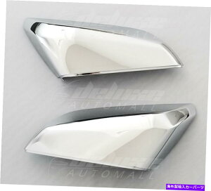 �N���[���J�o�[ 2016-2021�V�{���[�}���u��2x�N�����N���b�v�I�������~���[�J�o�[ /�V�F�� 2x Chrome Clip-On Replacement Mirror Covers / Shells FOR 2016-2021 Chevy Malibu�y���s�A���i�z