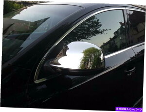 �N���[���J�o�[ �N�����T�C�h�~���[�L���b�v�́A�A�E�f�BQ7 4L�v���C�X���t�g05-09��L+R���J�o�[���Ă��܂� Chrome Side Mirror Cap Covers L+R for Audi Q7 4L Pre-Facelift 05-09�y���s�A���i�z