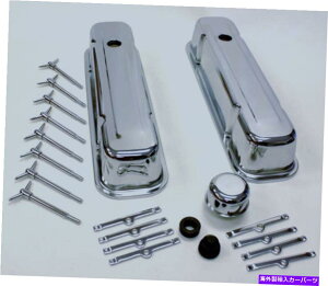 �N���[���J�o�[ �N�����|���e�B�A�b�NV8 301 326 350 455�o���u�J�o�[�h���X�A�b�v�L�b�ggto trans am firebird Chrome Pontiac V8 301 326 350 455 Valve Cover Dress Up Kit GTO Trans Am Firebird�y���s�A���i�z