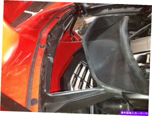 クロームカバー Corvette C7 2014-2019 2 PCステンレス冷気吸気カバーエンジンクロム部品 Corvette C7 2014-2019 2 Pc Stainless COLD AIR INTAKE COVER engine chrome parts