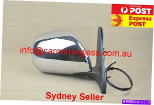 �N���[���J�o�[ �g���^�v���h120�V���[�Y2002-2009�E���̐V�����h�A�~���[�i�N�����J�o�[�j NEW DOOR MIRROR FOR TOYOTA PRADO 120 SERIES 2002-2009 RIGHT SIDE (CHROME COVER)