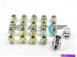 クロームカバー 20個のラグナットとカバーキャップクロームシボレーS10ブレザーGMCジミーソノマ 20 NEW LUG NUTS & COVERS CAPS CHROME CHEVROLET S10 BLAZER GMC JIMMY SONOMA