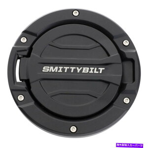 �N���[���J�o�[ Jeep Wrangler 2018-2019 Smittybilt�u���b�N�K�X�L���b�v�J�o�[�̏ꍇ For Jeep Wrangler 2018-2019 Smittybilt Black Gas Cap Cover�y���s�A���i�z