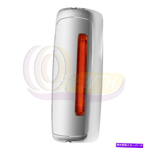 N[Jo[ 2002-2018̃N~[Jo[LEDEۃvX^ Chrome Mirror Cover For 2002-2018 International Prostar With LED Right Side