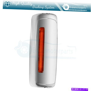 N[Jo[ ij2002-2018ChromegbN~[Jo[LEDtۃvX^ (Left) Chrome Truck Mirror Cover For 2002-2018 International Prostar With LED