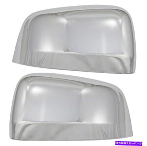 N[Jo[ 2011-2014̃N~[Jo[W[vOh`FL[CCIMC67477uhV Chrome Mirror Covers For 2011-2014 Jeep Grand Cherokee CCIMC67477 Brand New