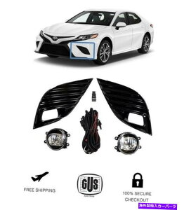 N[Jo[ g^JSE XSE 2018 2019tHOCgLEDZbgCXCb`Jo[ For Toyota Camry SE XSE 2018 2019 Fog Light Led Set With Wires Switch Cover