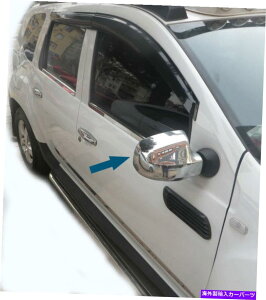 �N���[���J�o�[ Dacia Duster 2013-2017 Chrome Mirror�J�o�[2 PCS�X�`�[���O���b�V�[1�Ԗڂ̕i�� Fits Dacia Duster 2013-2017 chrome mirror covers 2 Pcs Steel Glossy 1st Quality
