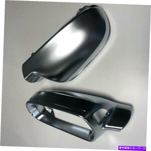 N[Jo[ AEfBA5 B8 B8.5 S5 RS5p̃N}bgVo[~[Jo[TChAVXg chromed matte silver mirror cover for Audi A5 B8 B8.5 S5 RS5 with side assist