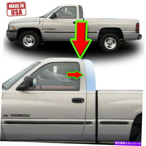 N[Jo[ Dodge RAM 94-01i2DR Standard/Regular CabjSTD/REG 2PCpNs[g Chrome Pillar Trim for Dodge Ram 94-01 (2dr Standard/Regular Cab) STD/REG 2pc