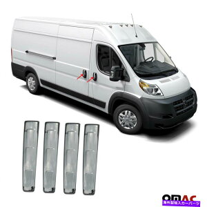 �N���[���J�o�[ RAM PROMASTER 2014-20�h�A�n���h���J�o�[ABS�v���X�`�b�N�N�����g�����Z�b�g4 PCS�B Fits RAM Promaster 2014-20 Door Handle Cover Abs Plastic Chrome Trim Set 4 Pcs.�y���s�A���i�z
