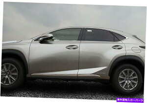 �N���[���J�o�[ Lexus NX200T NX300H 2015-2018 CAR ABS CHROME�T�C�h�{�f�B���[���f�B���O�g�����J�o�[�p For Lexus NX200t NX300h 2015-2018 Car ABS Chrome Side Body Molding Trim Cover�y���s�A���i�z
