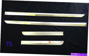 �N���[���J�o�[ Chrome Side Fender 4 DOOR COVER ISUZU MU -XMUX4DR SUV 2014-2018�̃g���� CHROME SIDE FENDER 4 DOOR COVER TRIM FOR ISUZU MU-X MUX 4DR SUV 2014 - 2018�y���s�A���i�z