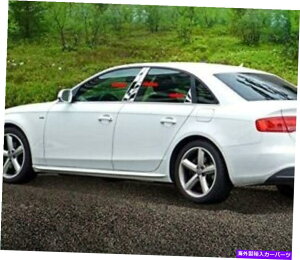 N[Jo[ 2018-2021 Audi S4 Chrome 6PC Pillar Post TrimXeXX`[hAJo[ 2018-2021 Audi S4 Chrome 6Pc Pillar Post Trim Stainless Steel Door Cover