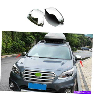 �N���[���J�o�[ Subaru Forester DX 2014-2018 Chrome Trim�J�o�[�o�b�N�~���[L��R����2PC For Subaru Forester DX 2014-2018 Chrome Trim Cover Rearview Mirror L&R Decor 2PC