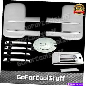 N[Jo[ 2007-2013V{[Vo[h~[+4Drs w/psgkh+tg+KXNJo[ For 2007-2013 Chevy Silverado Towing Mirror+4Drs W/Psgkh+Tg+Gas Chrome Covers