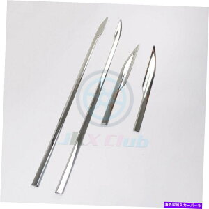 N[Jo[ 4x ABSNTChhA{fB{g[fBOJo[{{XC60 2018CC 4x ABS Chrome Side Door Body Bottom Molding Cover Decorate c For Volvo XC60 2018