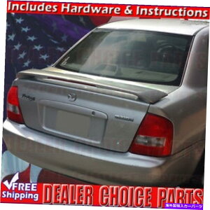 �N���[���J�o�[ 1999 2000 2001 2002 2003 Mazda Protege Factory�X�^�C���̃l�^�o���t�� 1999 2000 2001 2002 2003 Mazda Protege Factory Style Spoiler w/LED UNPAINTED�y���s�A���i�z