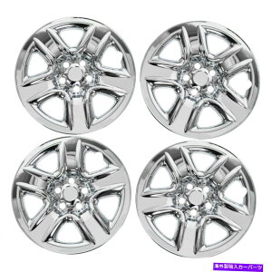 N[Jo[ 06-12̃g^RAV4 17 "NzC[XLnuLbvtXLJo[4PCS For 06-12 Toyota RAV4 17" Chrome Wheel Skins Hub Caps Full Rim Skin Covers 4PCS